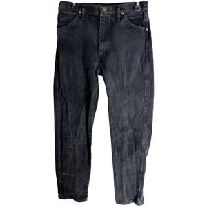 Vintage Wrangler Jeans Mens Size 31 Gray Denim 100% Cotton Western Cowboy Rodeo